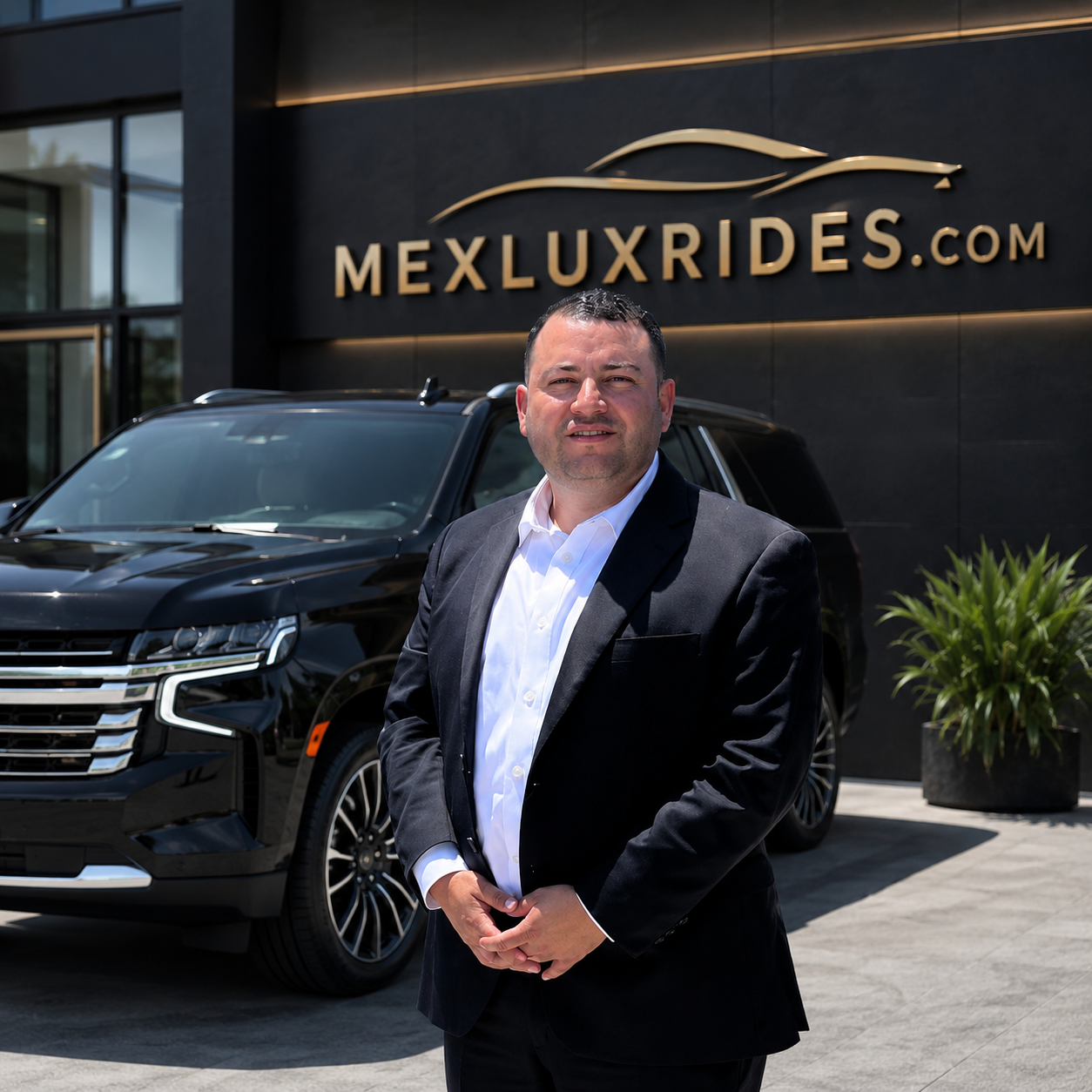 Adrian Zatarain, owner of MexLuxRides