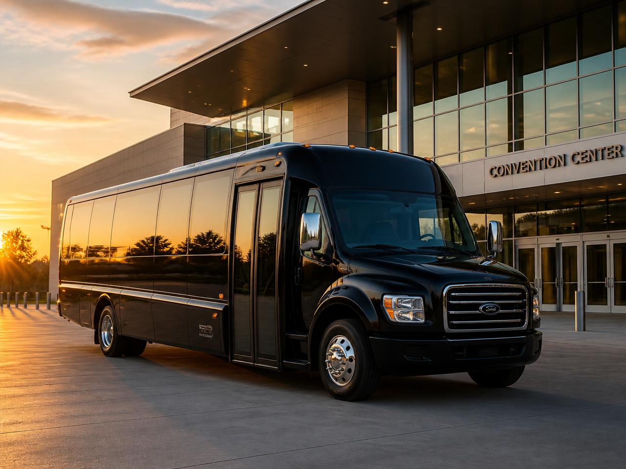Luxury Mini Coach (24–30 Passengers) — San Diego charter and convention group transportation